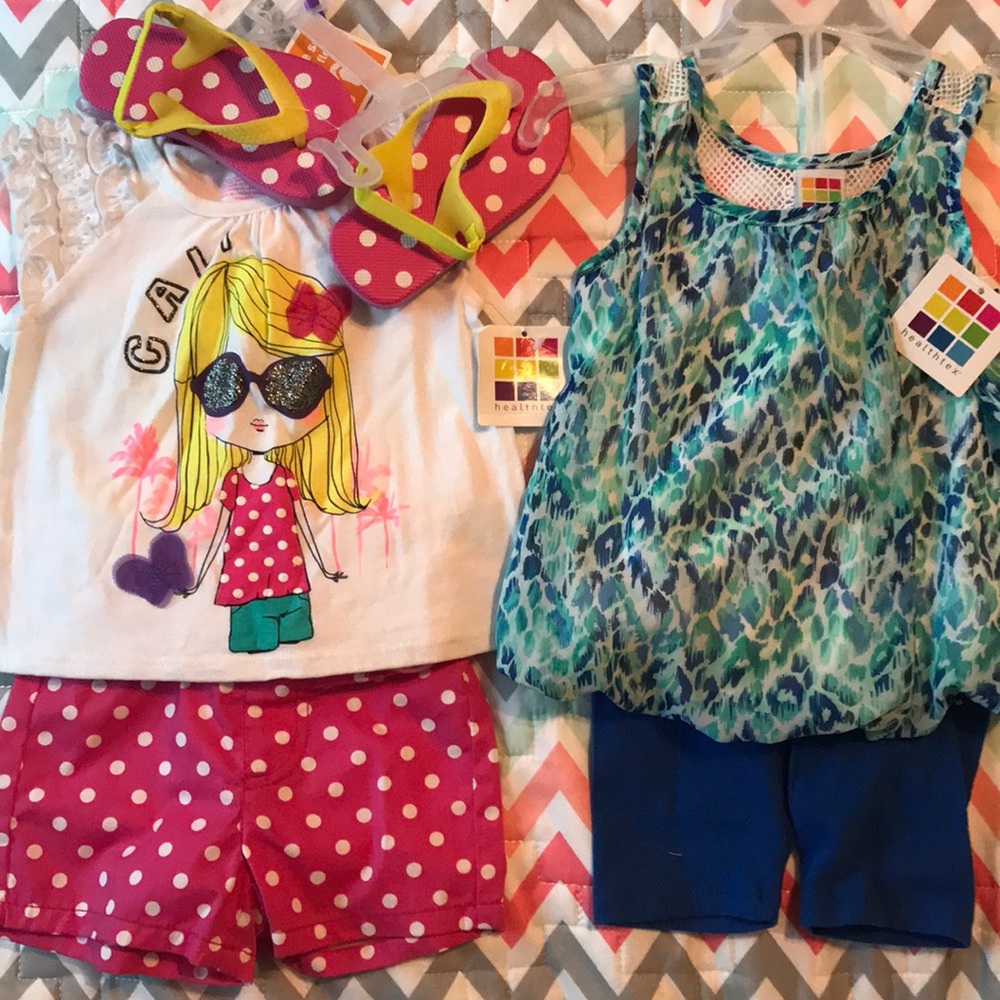 12m girls summer outfits